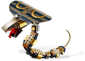 Набор LEGO Проклятая статуя Кобры