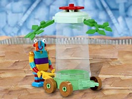 Набор LEGO 7445 Stripy's Flower Cart