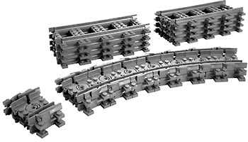 Набор LEGO 7499 Гибкие пути. Рельсы