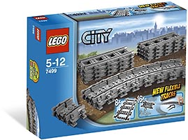 Набор LEGO Гибкие пути. Рельсы