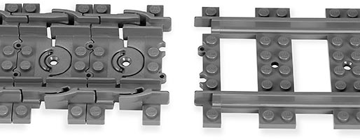 Набор LEGO Гибкие пути. Рельсы
