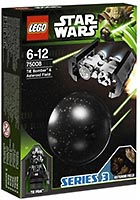 Набор LEGO Имперский TIE бомбардировщик и поле астероидов