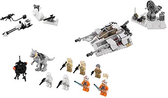 Набор LEGO 75014 Битва за Хот
