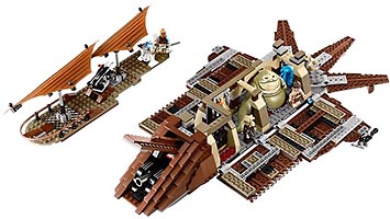 Набор LEGO Пустынный (парусный) корабль Джаббы
