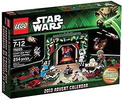 Набор LEGO 75023 Новогодний календарь Звездные войны 2013 года