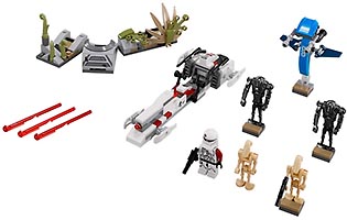 Набор LEGO Битва на планете Салукемай