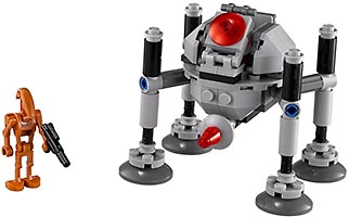 Набор LEGO Самонаводящийся дроид-паук