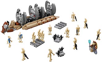 Набор LEGO 75086 Перевозчик боевых дроидов