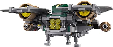 Набор LEGO Усовершенствованный истребитель TIE Дарта Вейдера против Звёздного истребителя A-Wing