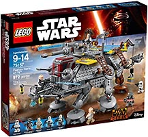Набор LEGO Шагающий штурмовой вездеход AT-TE Капитана Рекса