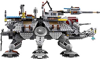 Набор LEGO Шагающий штурмовой вездеход AT-TE Капитана Рекса