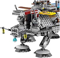 Набор LEGO Шагающий штурмовой вездеход AT-TE Капитана Рекса