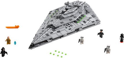 Набор LEGO 75190 Звездный разрушитель первого ордена