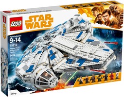 Набор LEGO Сокол Тысячелетия на Дуге Кесселя