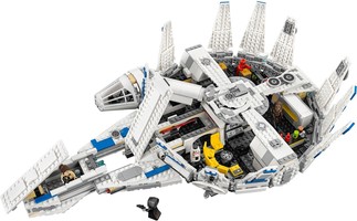 Набор LEGO Сокол Тысячелетия на Дуге Кесселя