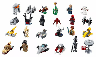 Набор LEGO Рождественский календарь 'Звездные войны'