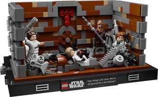 Набор LEGO 75339 Death Star Trash Compactor Diorama