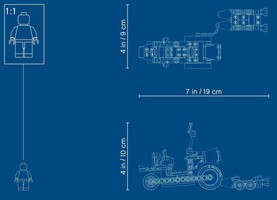 Набор LEGO Unstoppable Bike Chase