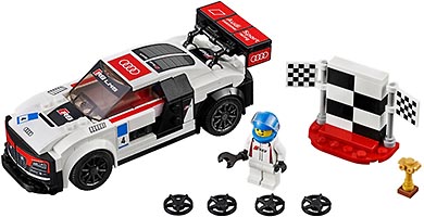 Набор LEGO 75873 Ауди R8 ЛМС Ультра