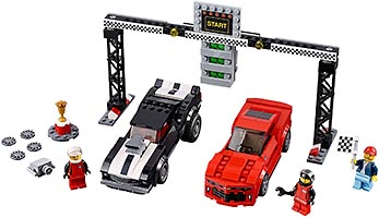 Набор LEGO 75874 Гоночная трасса Шевроле Камаро