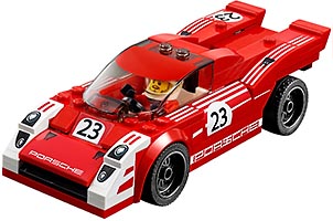 Набор LEGO Пит-лейн Porsche 919 Hybrid и Porsche 917K