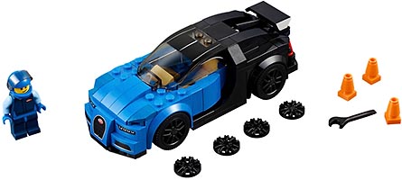 Набор LEGO 75878 Бугатти Хирон (Широн, Кайрон)