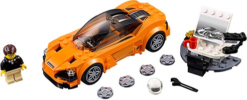 Набор LEGO 75880 Mercedes Pit Stop