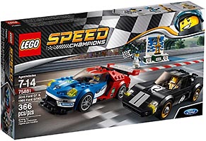 Набор LEGO Форд GT 2016 и Форд GT40 1966