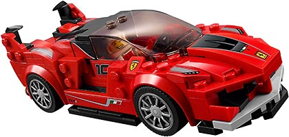 Набор LEGO Феррари FXX K и Центр разработки и проектирования
