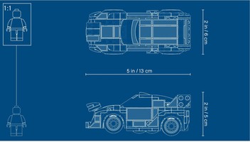 Набор LEGO Ford Fiesta M-Sport WRC
