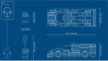 Набор LEGO Porsche 919 Hybrid