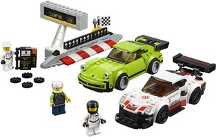 Набор LEGO 75888 Porsche 911 RSR & 911 TURBO 3.0