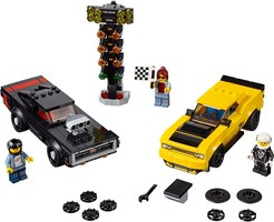 Набор LEGO 75893 2018 Dodge Challenger SRT Demon and 1970 Dodge Charger R/T