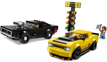 Набор LEGO 2018 Dodge Challenger SRT Demon and 1970 Dodge Charger R/T