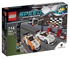 Набор LEGO Финишная линия гонки Porsche GT™