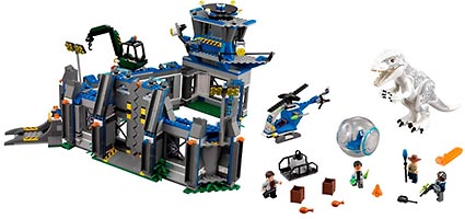 Набор LEGO 75919 Прорыв ужасного ящера 