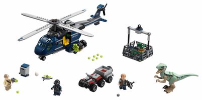 Набор LEGO 75928 Погоня за Блю на вертолёте