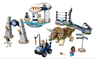 Набор LEGO 75937 Нападение трицератопса