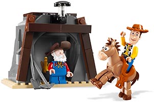 Набор LEGO Облава Вуди!