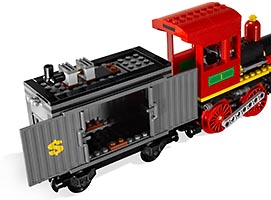 Набор LEGO Ковбойское преследование поезда