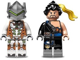Набор LEGO Хандзо против Гэндзи