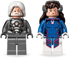 Набор LEGO D.Va и Рейнхардт