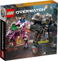 Набор LEGO D.Va и Рейнхардт