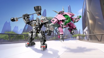 Набор LEGO D.Va и Рейнхардт