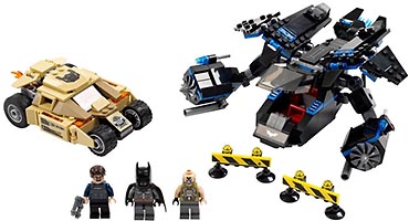 Набор LEGO 76001 Бэтман против Бейна