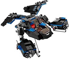 Набор LEGO Бэтман против Бейна