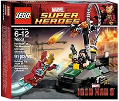 Набор LEGO Железный человек против Мандарина