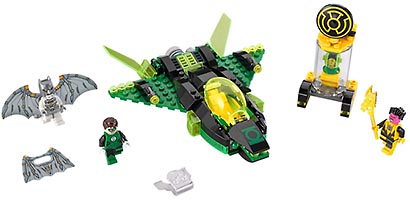 Набор LEGO 76025 Зеленый Фонарь™ против Синестро™