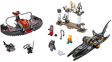 Набор LEGO 76027 Глубоководная атака Черного Манта™