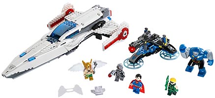 Набор LEGO 76028 Вторжение Дарксайда™